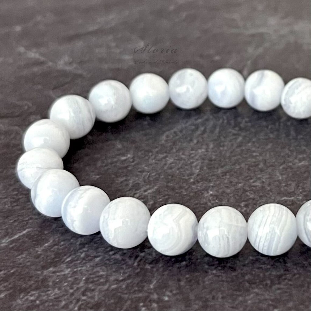 ブルーレースアゲート 8mmサイズ