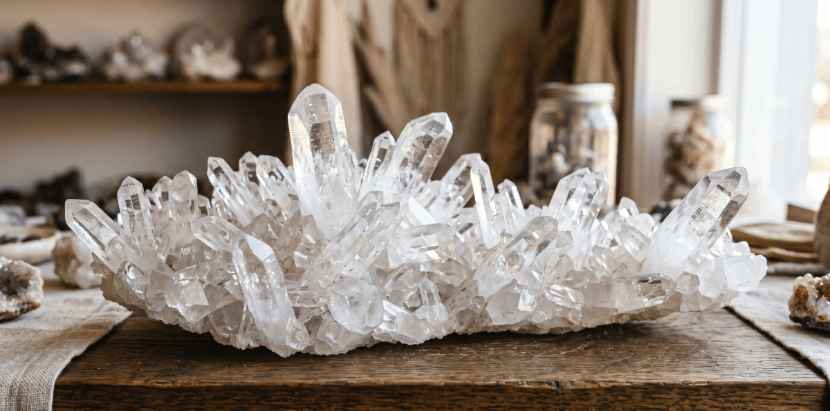 水晶 クラスター